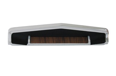 1969-70 B-body Diecast Woodgrain Console Top Trim