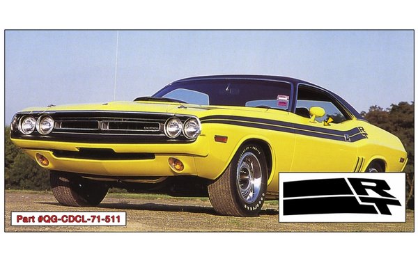 1971 Dodge Challenger R/T Side Stripes Kit