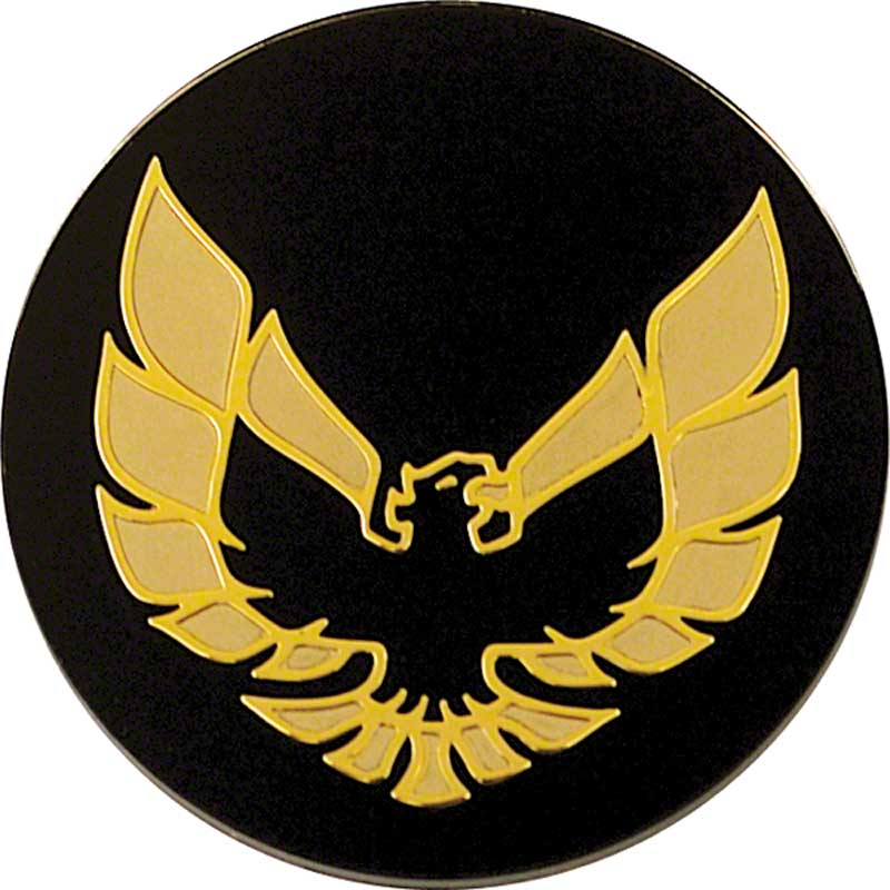 1978-92 Firebird Aluminum Wheel Center Cap Emblem 2-1/8" diameter 