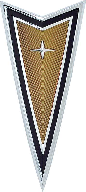 1978-81 Pontiac Firebird Esprit / Special Edition Gold Front Panel Crest 