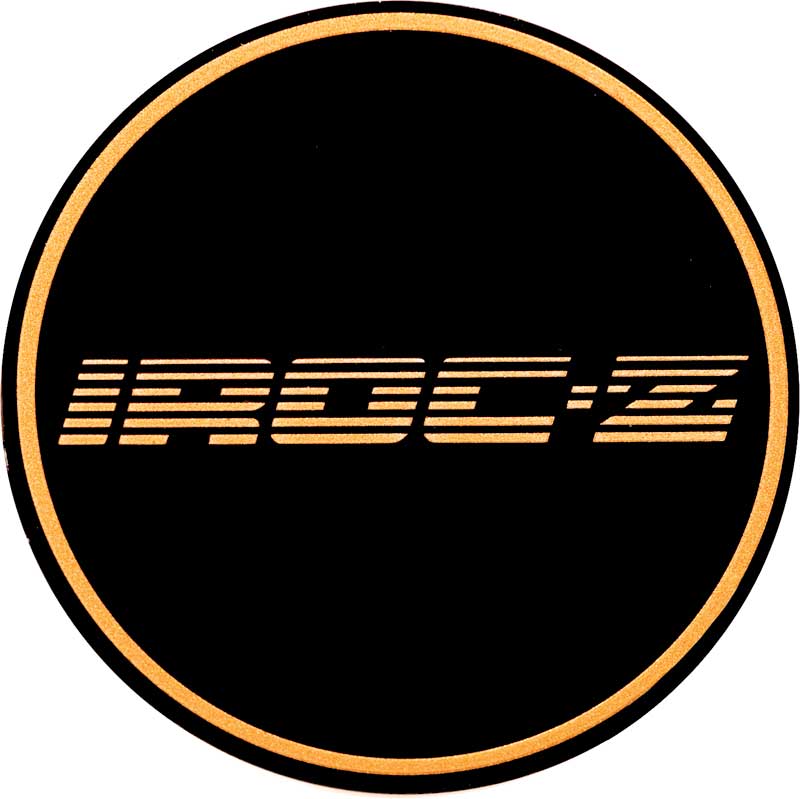 1988 Camaro N90 Aluminum Wheel Center Cap Insert IROC-Z Gold 