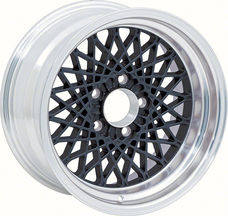 16" X 8" GTA Alloy Wheel- Each - 0mm Offset - Black 