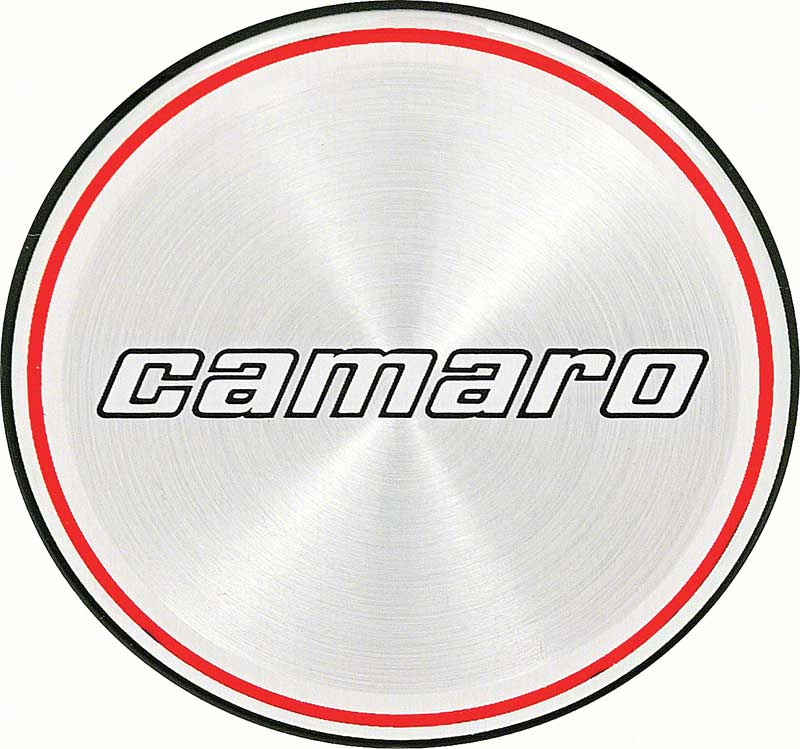 1980 Camaro Hub Cap Insert Emblem 