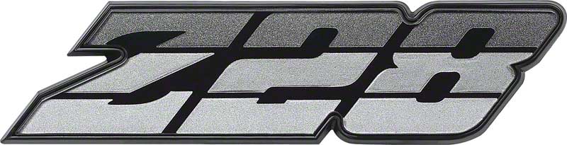 1980-81 Camaro Charcoal "Z28" Grill Emblem 