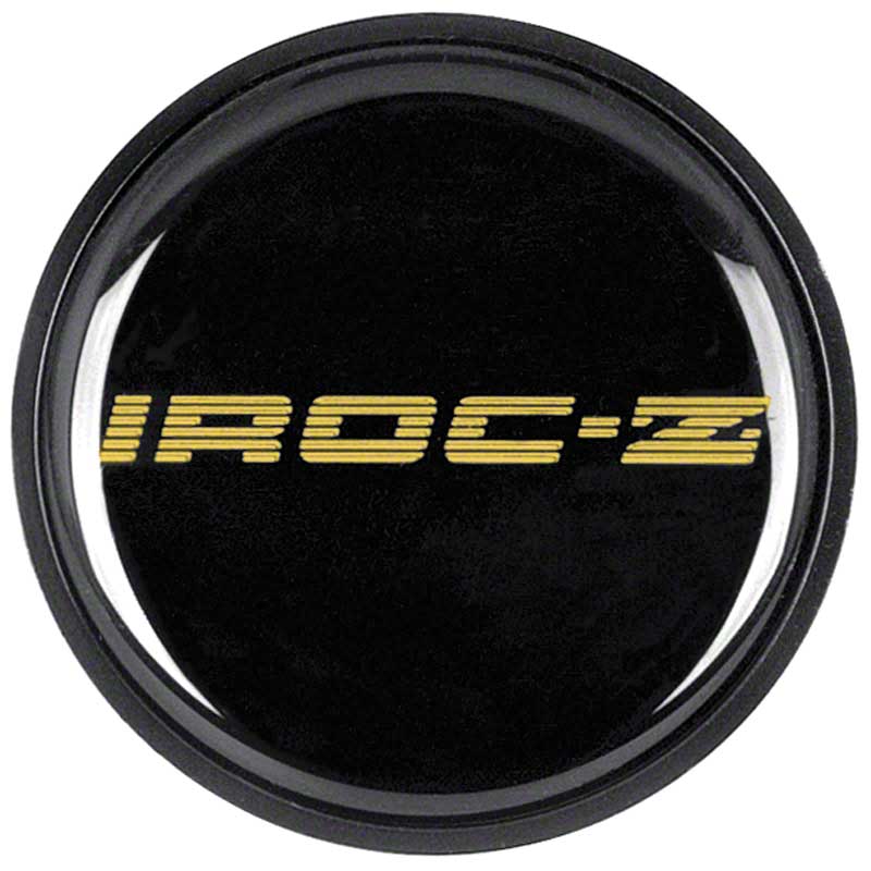 IROC-Z Style Wheel Center Cap Emblem Gold 