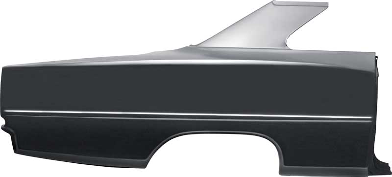 1966-67 Chevy II / Nova 2 Door Hardtop Full Quarter Panel RH 