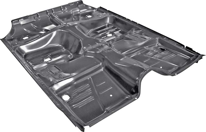 1961-64 Impala / Full Size Full Floor Pan Assembly With Bracing EDP Coated 