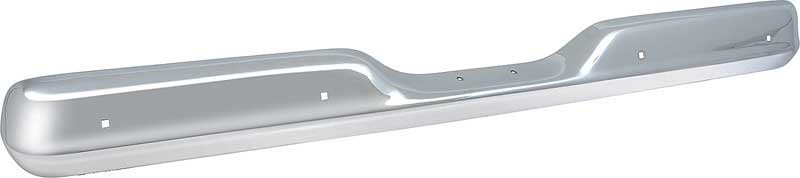 1963-66 GM Pickup Chrome Fleetside Rear Bumper - Standard Replacement 