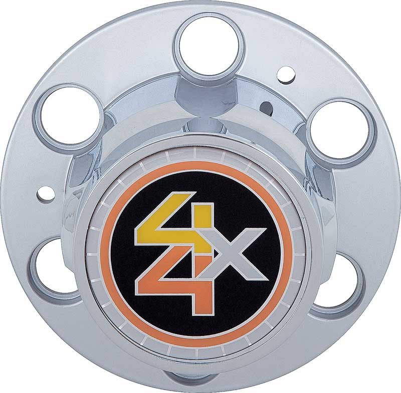 1971-91 4 X 4 Rear Hub Cap - 6 Lug 