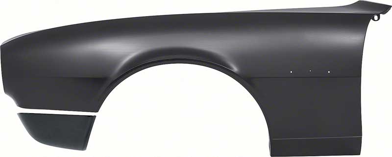 1967 Camaro Standard Left Hand (Driver Side) Front Fender with Extension 