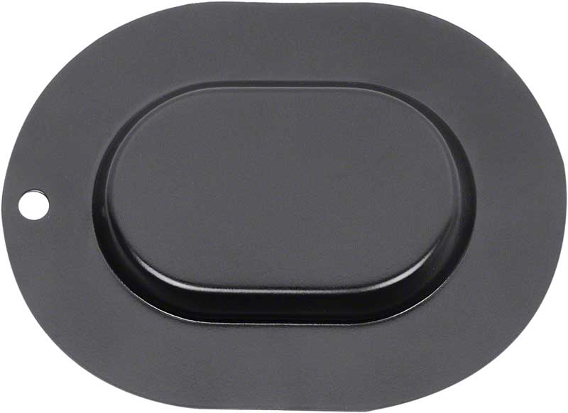Oval Metal Floor Pan / Trunk Pan Plug 