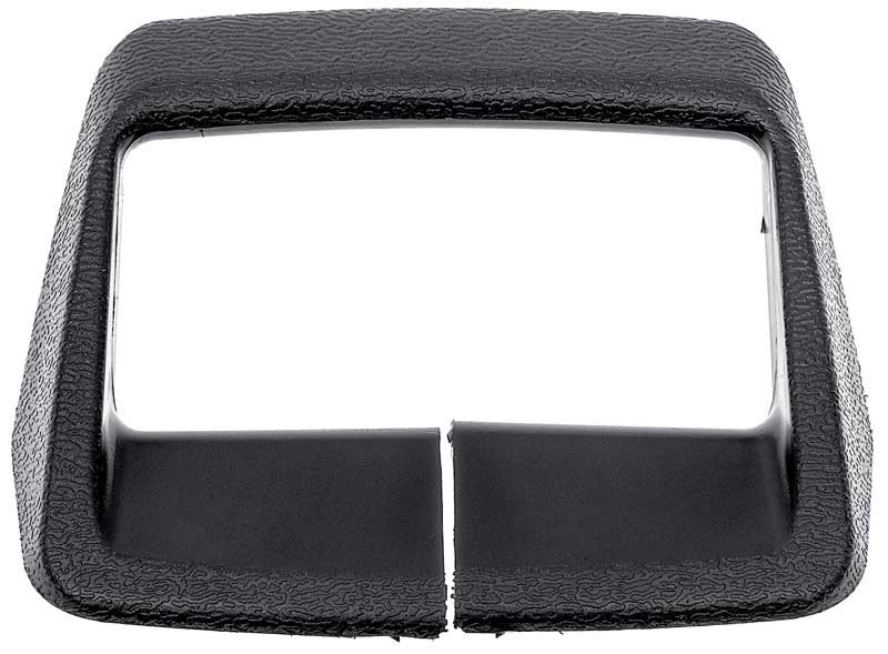 1974-76 Seat Belt Retainer Shoulder Harness - Black Rectangle 