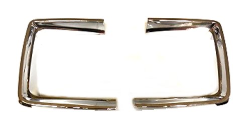 1966-1967 Dodge Charger Chrome Headlight Bezels
