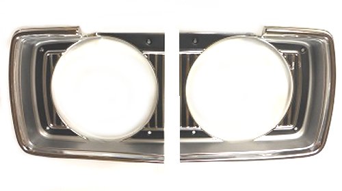 1967 Dodge Dart Headlamp Bezel Package - LH and RH