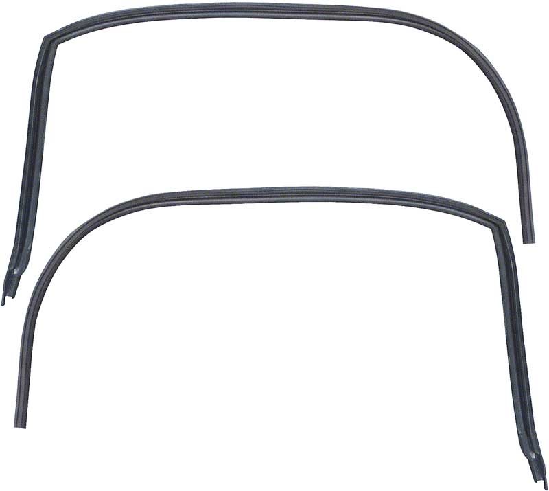 1968-69 Camaro / Firebird Coupe Original Style Latex Roof Rail Weatherstrip 