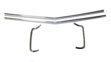 1968 Dodge Charger Chrome Grille Trim Set