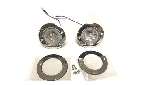 1969 Dodge Charger Back-Up Light Lens Assemblies W/ Male Plug