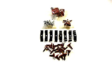 1969 Dodge Charger Grille Trim Fastener Clip Set 