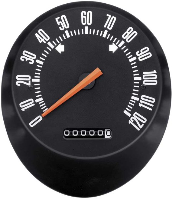 1970 Challenger Speedometer