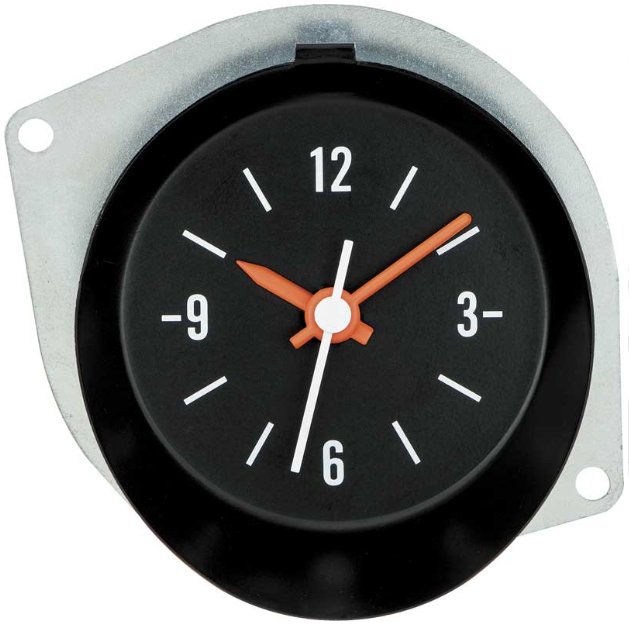 1970-1974 E-Body Standard Dash Clock Assembly