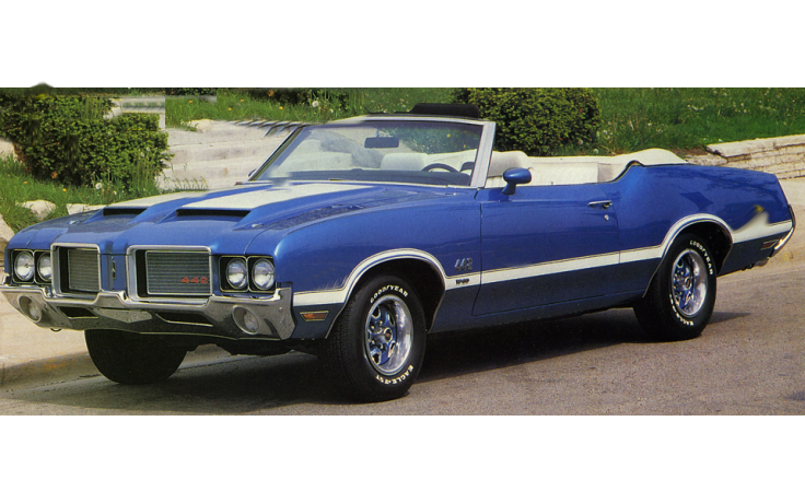 1970-72 Oldsmobile W-30 & W-31 Paint Stencil Kit - COUPE