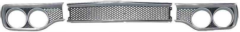 1970 Plymouth GTX Grille With Stainless Steel Trim