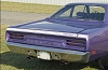1970 Plymouth RoadRunner Tail Stripes Kit with Standing Bird