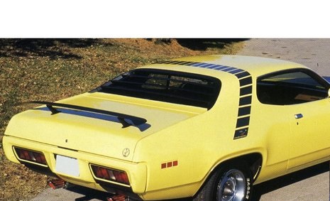 Details about   HO Scale '71 Plymouth Roadrunner "Stripe Set A" Decal Set SCR-HO-0010 