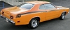 1971-1972 Duster 340 Side Stripes Kit Vinyl Package