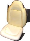 1972 E-Body Front Bucket Seat Foam 