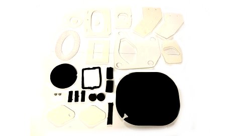 1975-1976 Mopar A-Body With A/C Firewall Gasket Kit