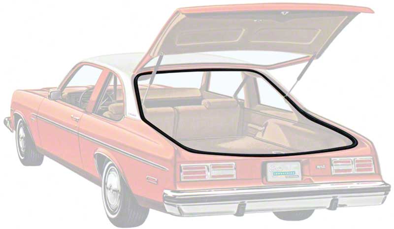 1974-81 Hatchback / Trunk Rubber Weatherstrip 