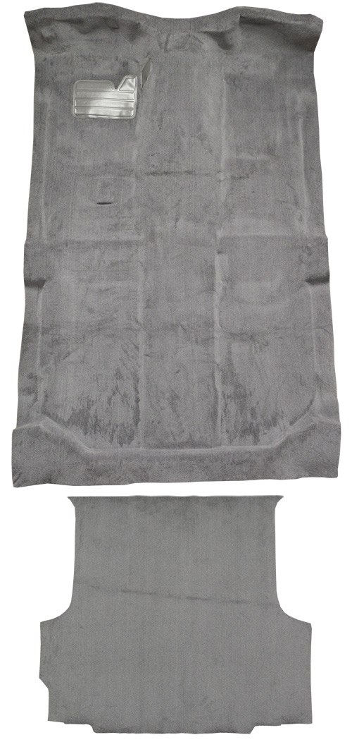 1992-1998 GMC K2500 Suburban w/o Heat Vents Complete Cutpile Carpet Flooring 801 Black