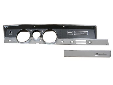  1967 A-body Rallye Dash Bezel Kit (NO AC)