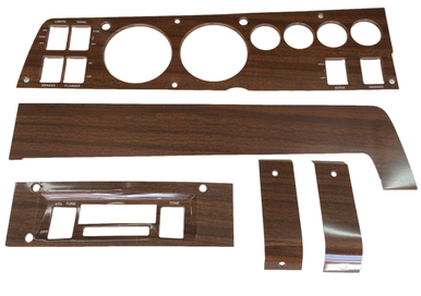 1969 B-body Woodgrain Rallye Dash Bezel Kit