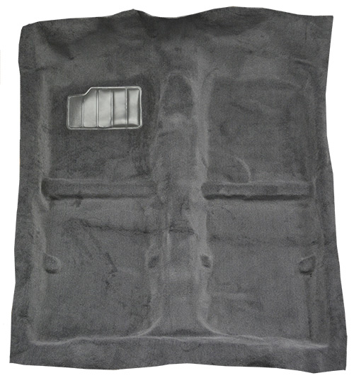 1990-1995 Mazda Protege 4DR Sedan Front Wheel Drive Cutpile Carpet Flooring 801 Black
