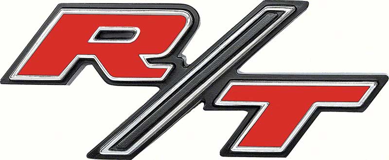 1969 Charger "R/T" Tail Panel Emblem 