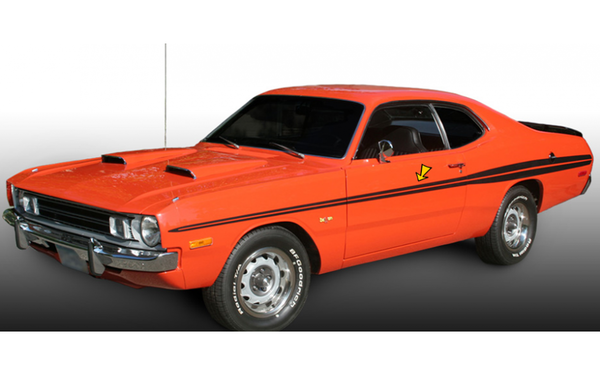 1971 1972 Dodge Demon Side Stripes Kit