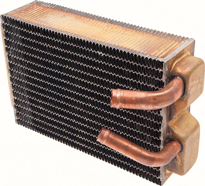 1967-68 GM F-Body; 1968 Nova W/O AC - Copper/Brass Heater Core (9-1/2" X 6-1/2" X 2-1/2") 