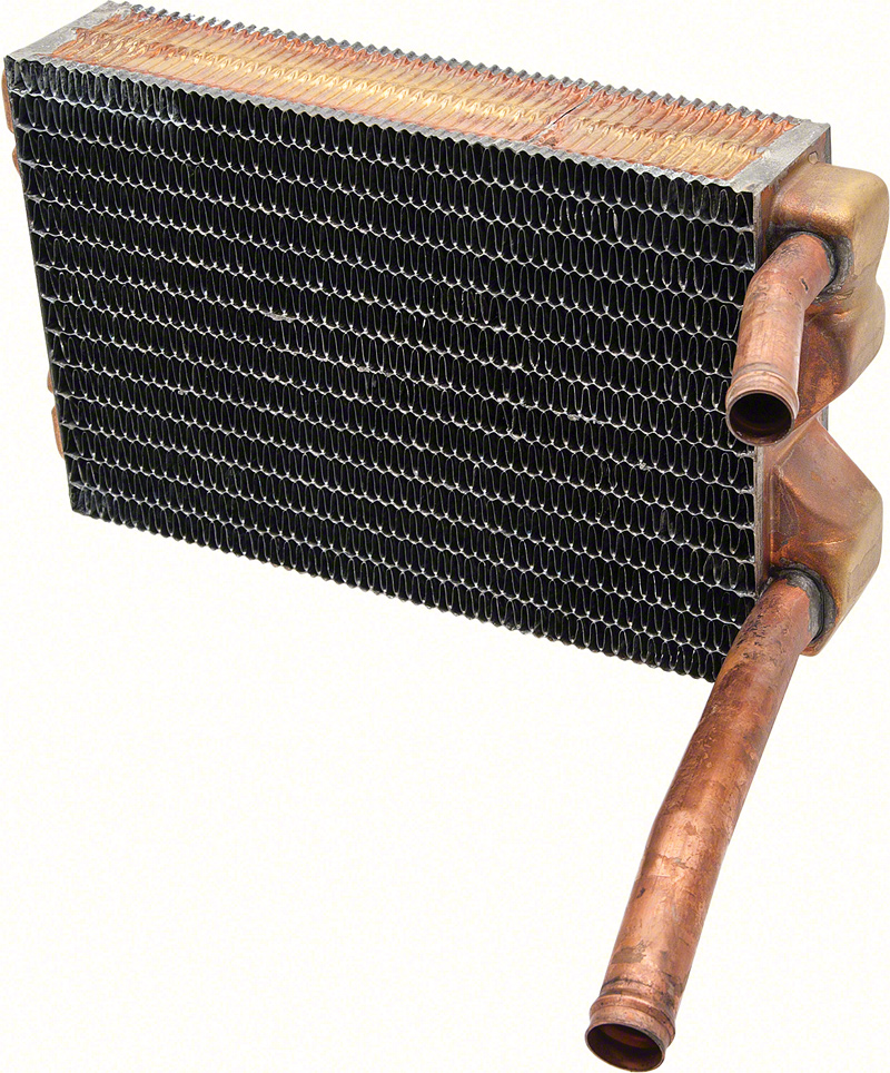 1969 GM F-Body; 69-74 Nova With AC - Copper/Brass Heater Core (9-1/2" X 6" X 2") 