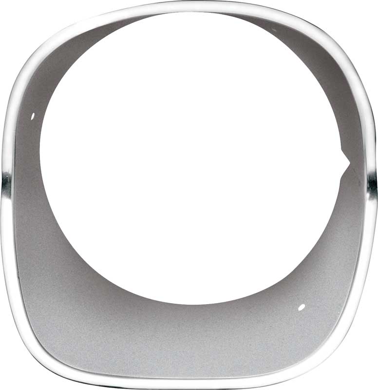 1974-77 Camaro Standard / RS Left Hand (Driver Side) Headlamp Bezel with Brushed Finish 