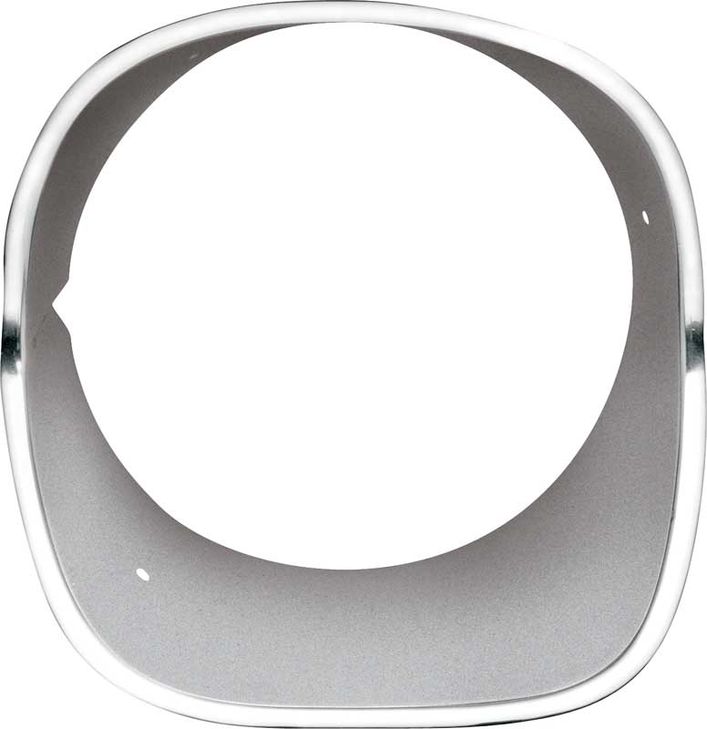 1974-77 Camaro Standard / RS Right Hand (Passenger Side) Headlamp Bezel with Brushed Finish 