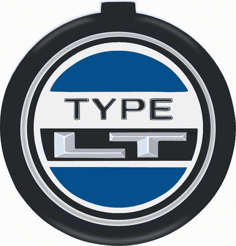 1973-78 Camaro "Type LT" Horn Cap Emblem 