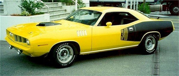 1971 Cuda' Billboard Stripes Kit-340