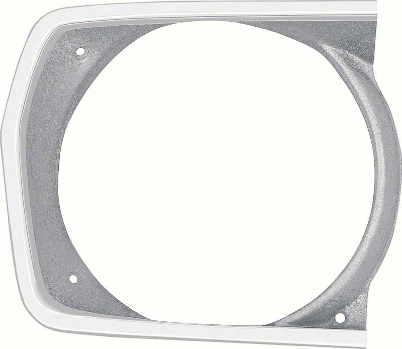 1971-72 Duster 340 / Duster Twister Sharktooth Grill Headlamp Bezel - RH 