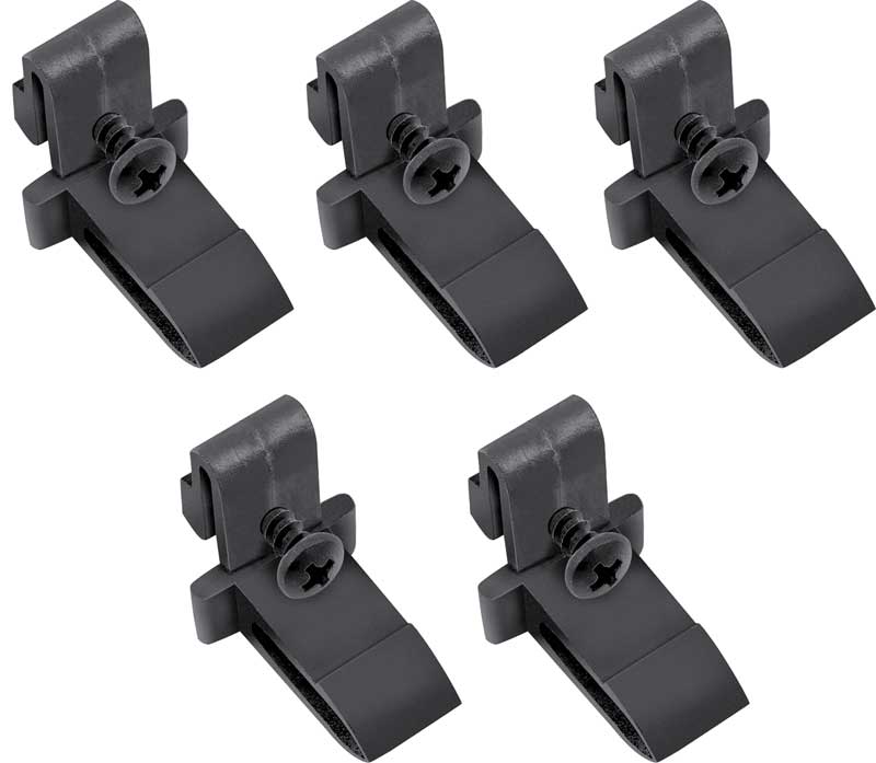 1970-72 Plymouth A-Body 5 Piece Lower Grill Retaining Clip Set 