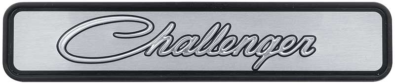 1971-74 "Challenger" Dash Emblem Assembly 