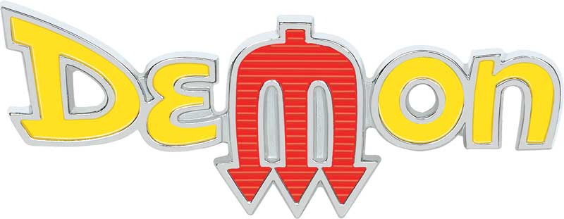 1972 Dodge Demon Fender Emblem 