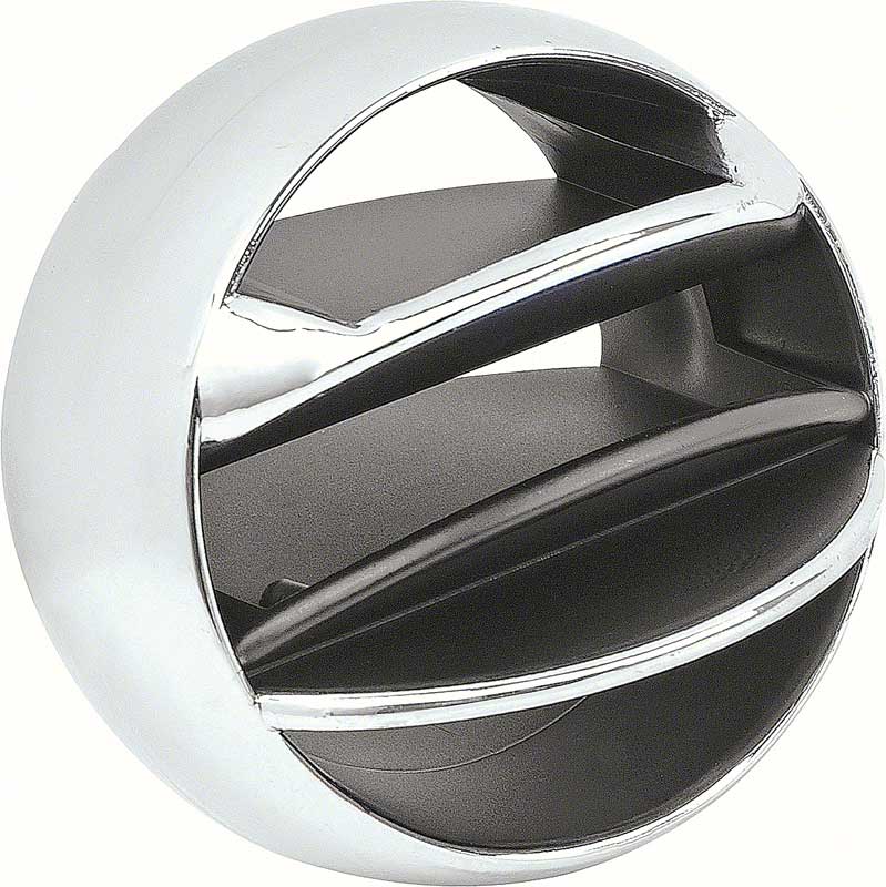 1965-1977 Chrome Dash AC Vent Ball 