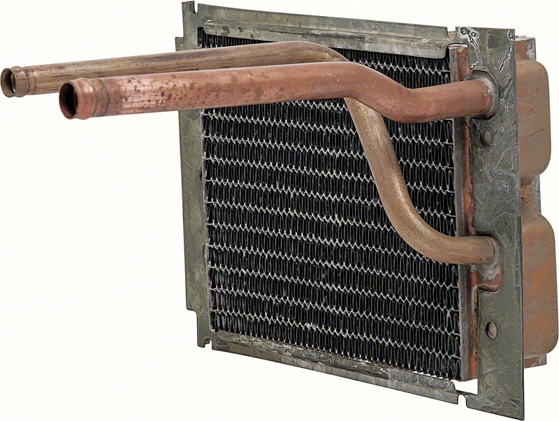 1970-76 Mopar A-Body W/O AC - Copper/Brass Heater Core (8" X 6" X 2") 